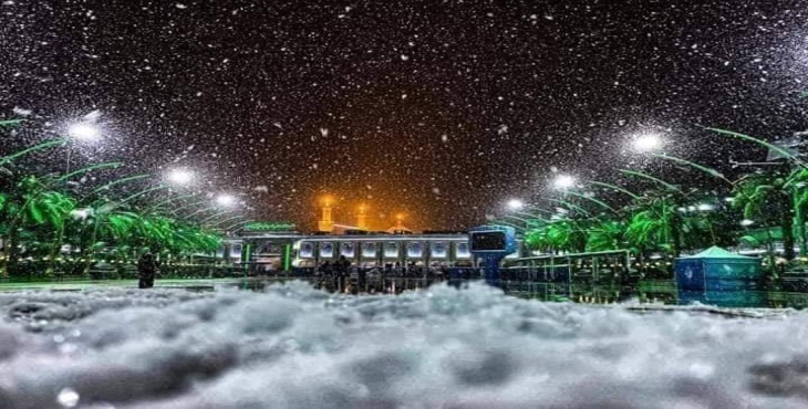 100 ans après, il neige dans la ville sainte de Kerbala